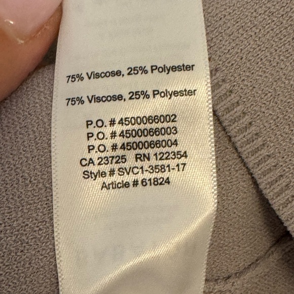 Babaton MacMurray Lilac Fog Kite Back Crewneck Size XS - Picture 8 of 8